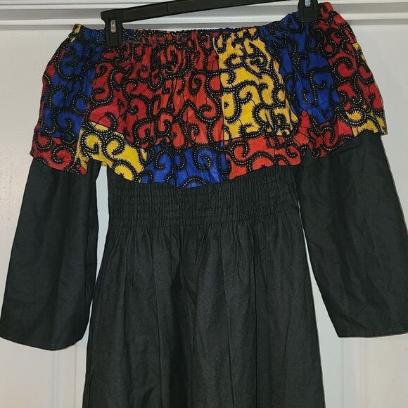 Kente Cloth maxi dress - Picture 1 of 5